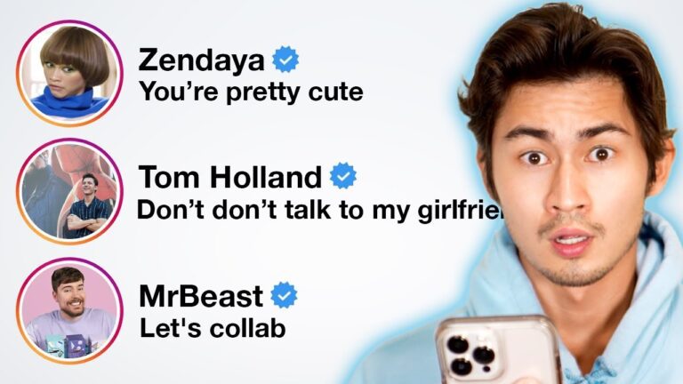 I DM’D 100 CELEBRITIES To See HOW MANY Would REPLY