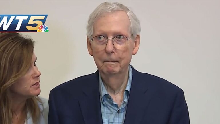 Sen. Mitch McConnell Freezes Once more Throughout Information Convention