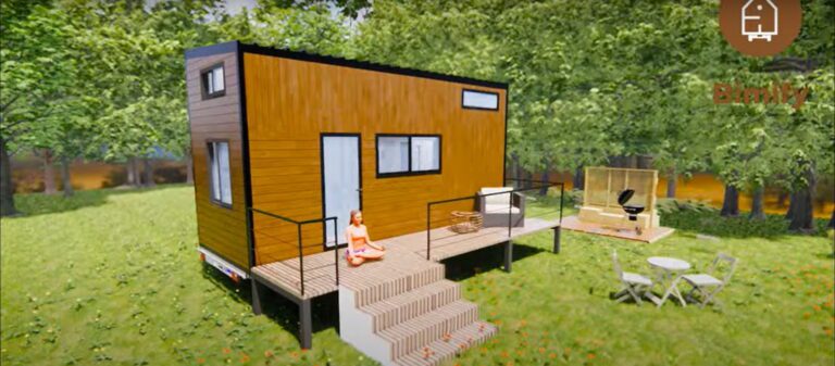 Gorgeous French Tiny Reveals an Ultra-Stylish Layout With Two Bedrooms