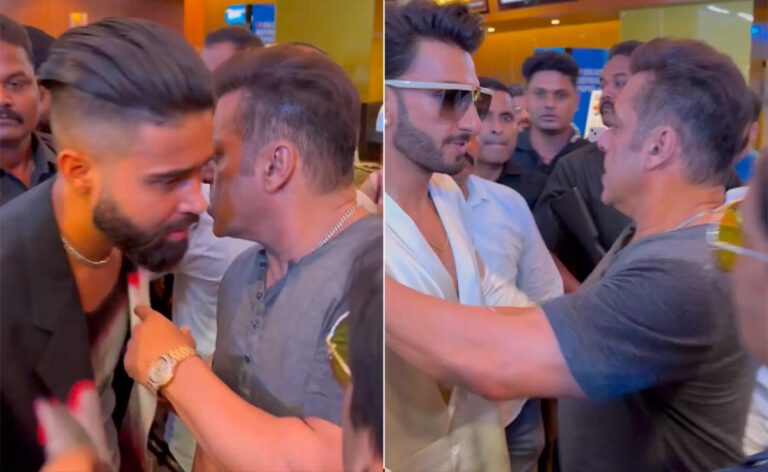 Salman Khan Hugged AP Dhillon And Ranveer Singh