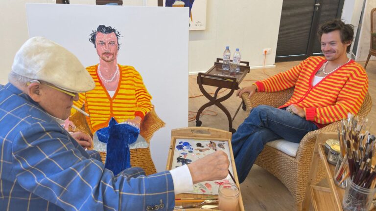 David Hockney portray of Harry Types to go on present at Nationwide Portrait Gallery | Ents & Arts Information