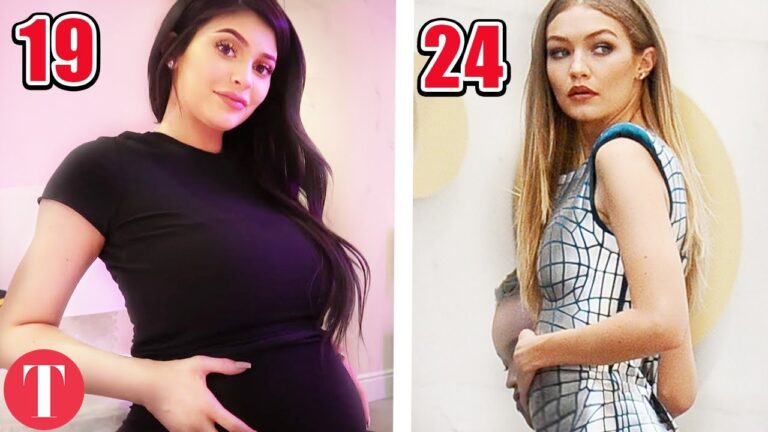20 Celebrities Who Bought Pregnant Below 25