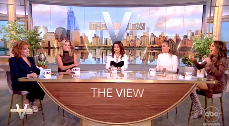 The View Returns from Summer time Trip By Roping a Crew Member Into Their Roast of Trump’s Weight: ‘That Stomach?! Are You Kidding?!’