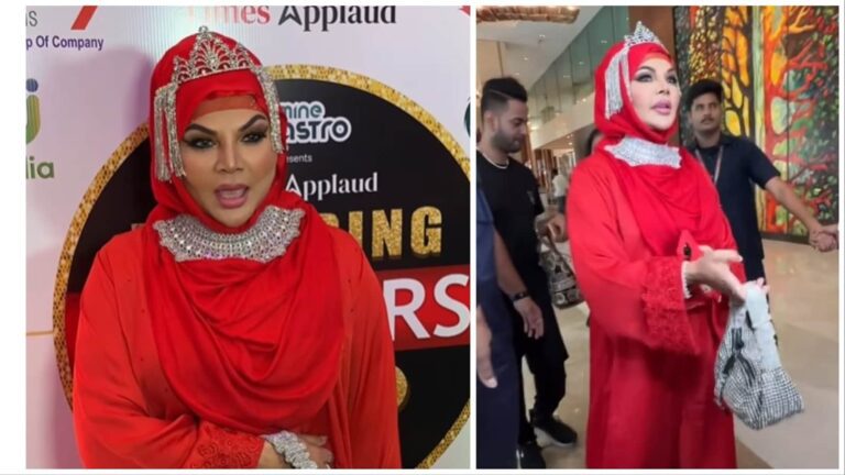 Rakhi wears purple abaya with crown: ‘Who says ladies do not look lovely in abaya’ | Bollywood