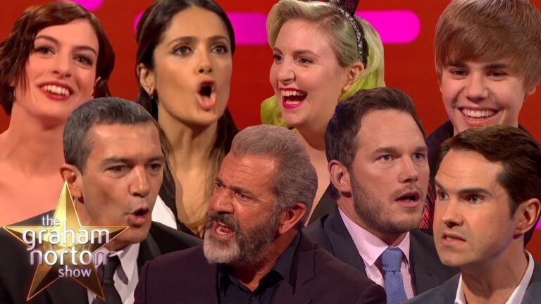 CELEBRITIES ATTEMPTING BRITISH ACCENTS on The Graham Norton Present