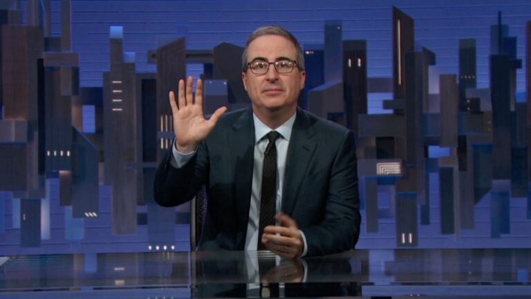 John Oliver Switches Issues Up On ‘Final Week Tonight’ With Chilly Open Addressing Israel-Hamas Battle – Deadline