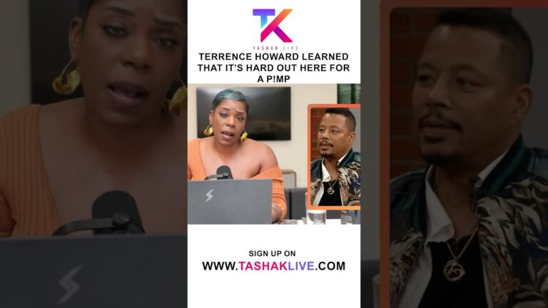 Terrence Howard Discovered That It’s Exhausting Out Right here For A P!mp When You Gotta Get The Cash For The Hire