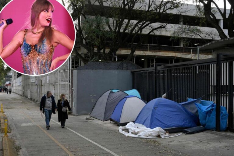 Taylor Swift followers in Argentina camp out for months at stadium