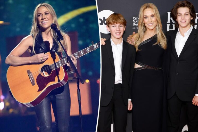 Sheryl Crow’s sons aren’t impressed by their mother’s fame