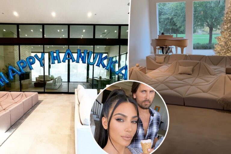 Scott Disick exhibits off weird $150K sofa additionally owned by Kim Kardashian