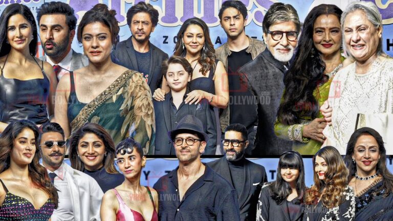 Celebrities arrives at The Archies Grand Star-Studded Premiere | Shahrukh Household, Bachchan Household