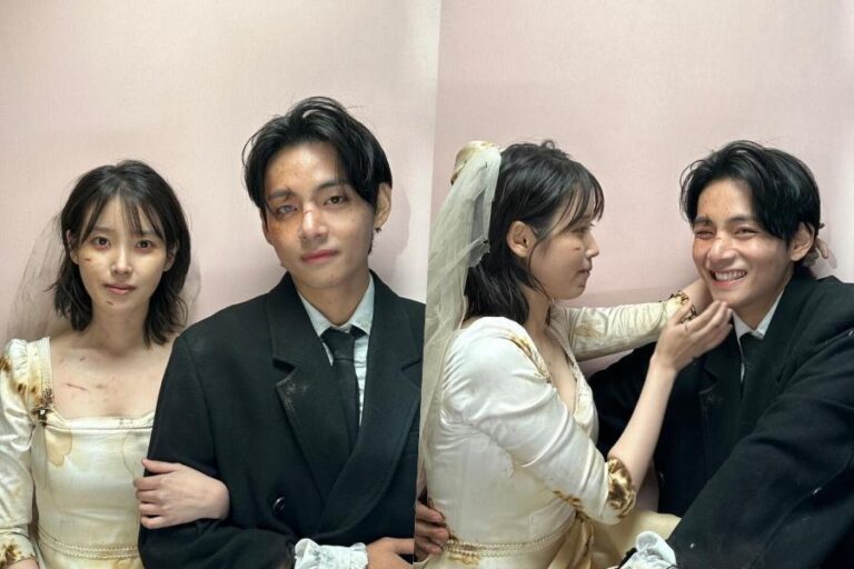 Watch: IU And BTS’s V Share Heartwarming Behind-The-Scenes Pictures And Footage From Their “Love wins all” MV