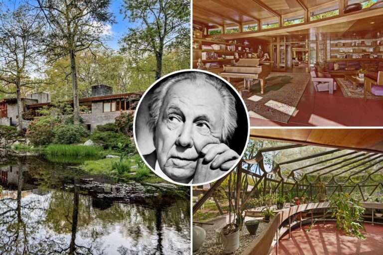 Frank Lloyd Wright’s former Connecticut property sells for $6M