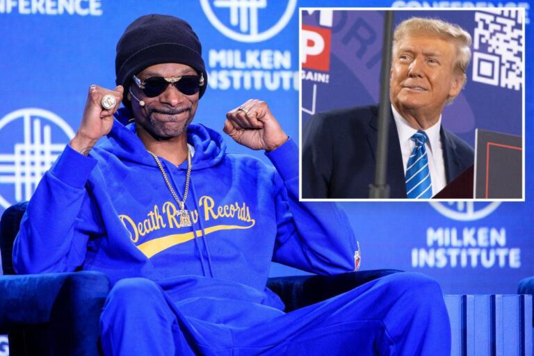 Snoop Dogg warms as much as Trump, providing ‘love and respect’ after pardon of Loss of life Row co-founder