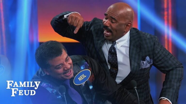 Neil deGrasse Tyson & Steve talk about Uranus | Movie star Household Feud