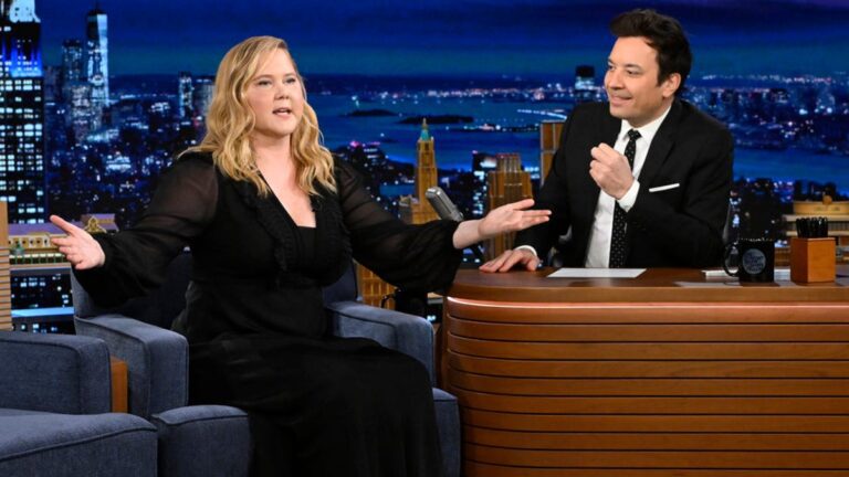Amy Schumer hits again at feedback about ‘puffier’ face