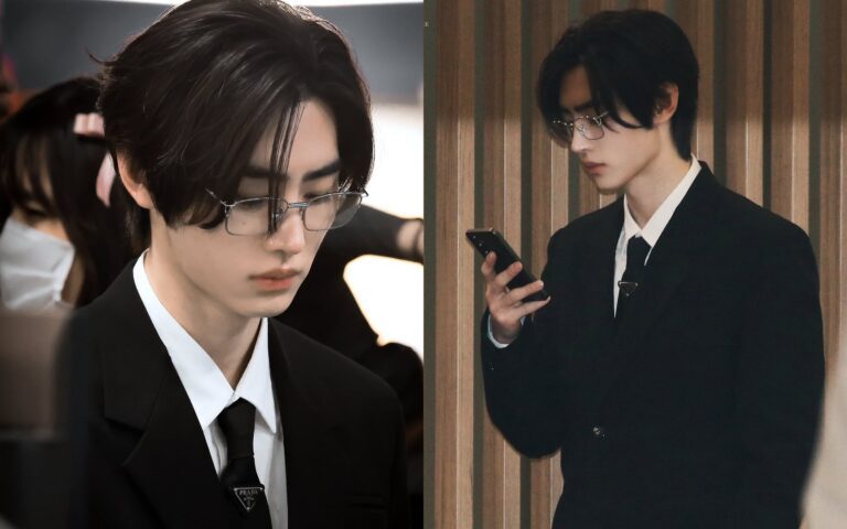 ENHYPHEN’s Sunghoon makes a Fashionable Assertion on the airport in a Sharp Go well with