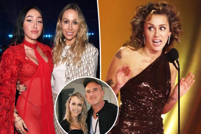 How Miley Cyrus reacted to Dominic Purcell ‘drama’ between mother Tish, sister Noah