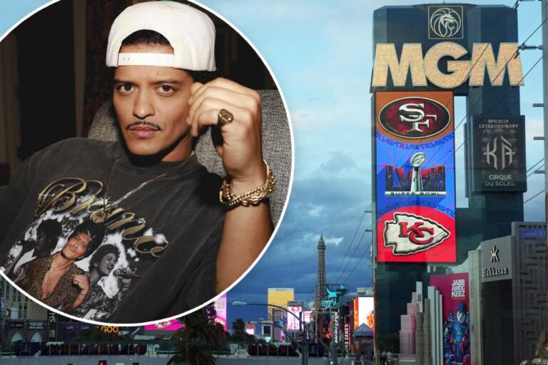 MGM Resorts responds to claims Bruno Mars owes $50 million in playing debt