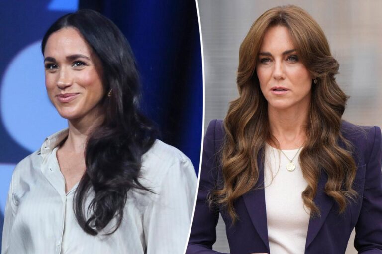 ‘Genuinely fearful’ Meghan Markle has reached out to Kate Middleton ‘by way of again channels’: supply