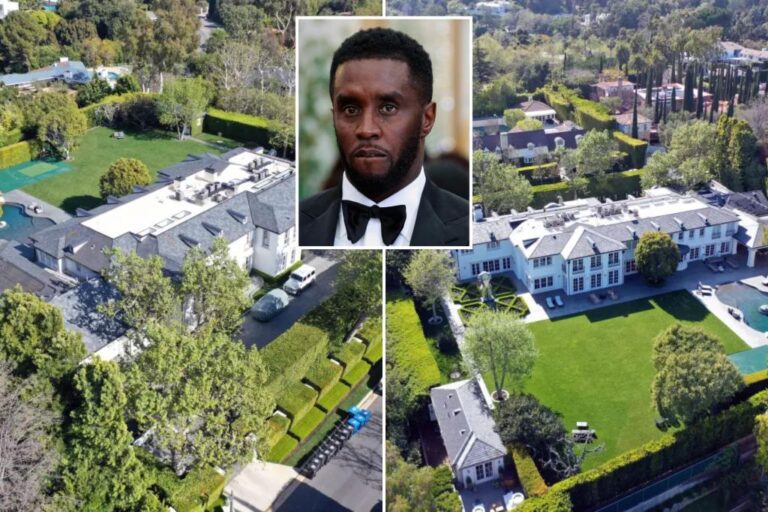 Sean ‘Diddy’ Combs owes almost $100M in mortgages on luxurious LA, Miami mansions raided by feds: report