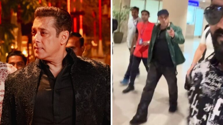 Salman Khan will get offended at fan for taking pictures a video with out his consent. Watch | Bollywood