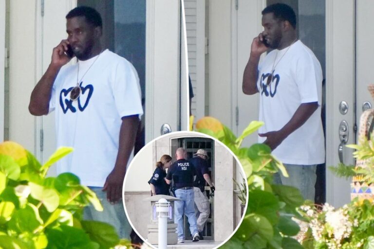 Sean ‘Diddy’ Combs seems confused throughout cellphone name after fed raid