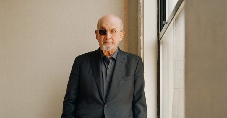 Salman Rushdie Wields His Personal Knife