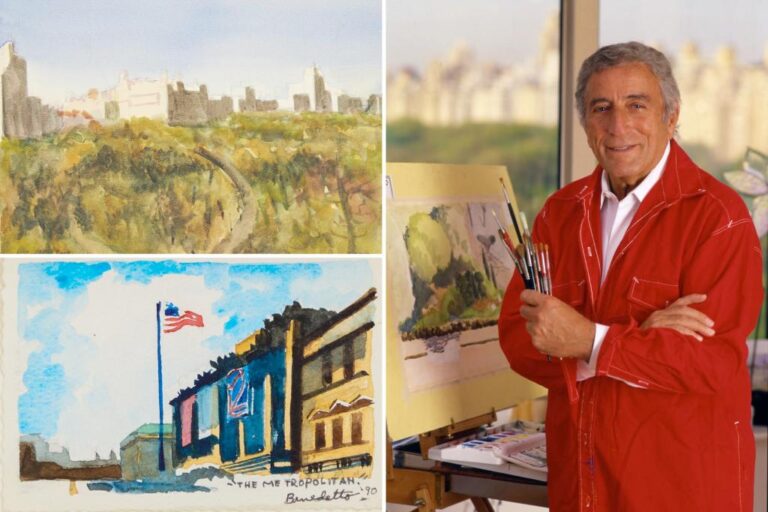 Tony Bennett’s art work depicting NYC up for public sale